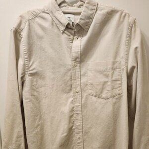 H&M Regular Fit Button Up T Shirt